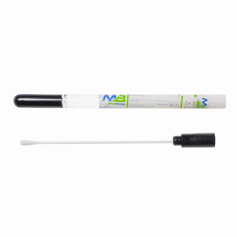 Аплікатор MICROBIOTECH стерил. в пробірці, AMIES+ВУГІЛЛЯ ПП+віскоза